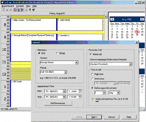 Voicent Phone Appointment Reminder Screenshot